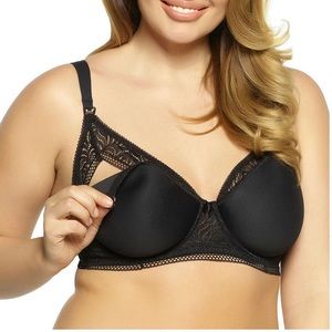 Paramour Carol Ultralight Nursing Bra - Black